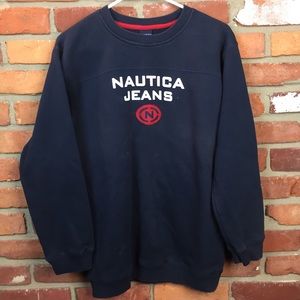 Vintage 99s nautica Crewneck Large